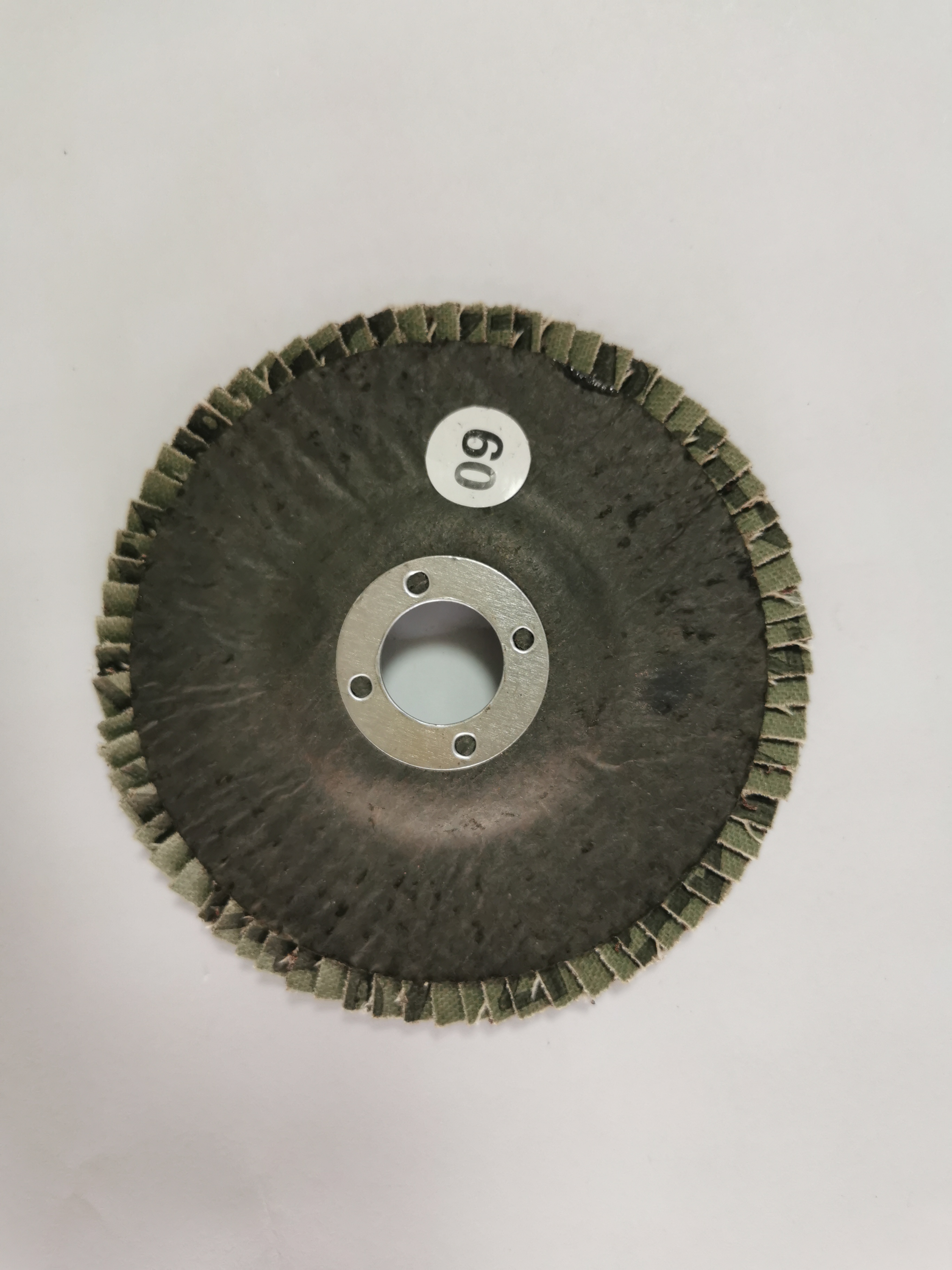 HIGH SPEED FLAP DISCS WITH FIBERGLASS BACKING PAD